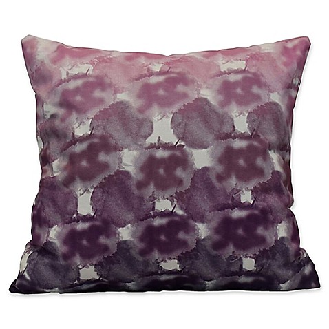Buy E by Design Beach Clouds Geometric Print Square Throw Pillow in Purple from Bed Bath & Beyond