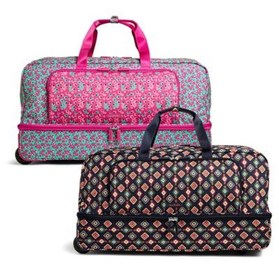 vera bradley xl rolling duffel