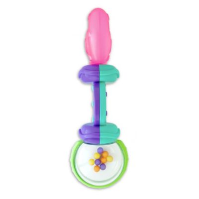 Bright Starts™ Pretty in Pink™ Rattle & Teethe™ - Bed Bath & Beyond