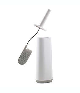Cepillo para inodoro con contenedor de plástico Joseph Joseph® Flex™ Smart color gris/blanco