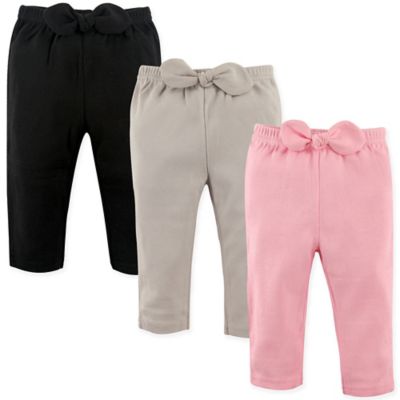 pink bow pants