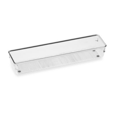 Organizador para cajones de acrílico InterDesign® Linus, 7.62 x 30.48 cm