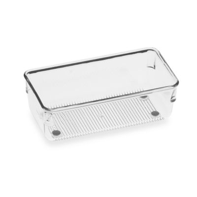Organizador para cajones de acrílico InterDesign® Linus, 7.62 x 15.24 cm