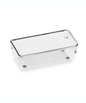 Organizador para cajones de acrílico InterDesign™ Linus, 7.62 x 15.24 cm