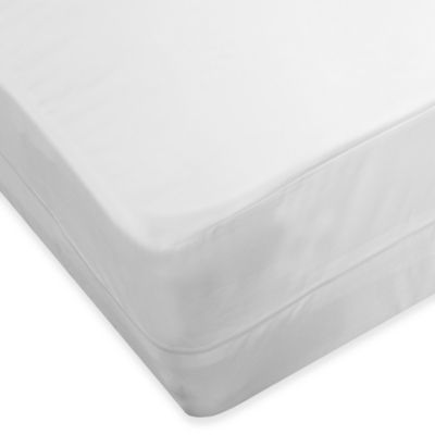 Protect-A-Bed® AllerZip® Smooth Full Mattress Encasement in White - Bed ...