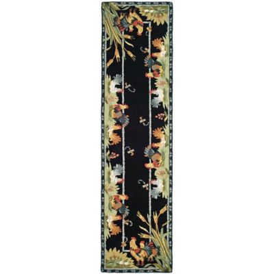 Safavieh Chelsea Black Hens Wool Rugs - Bed Bath & Beyond