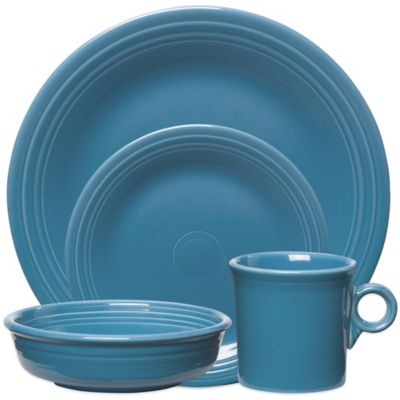 Buy Fiesta® 4-Piece Place Setting in Peacock from  Bed Bath & Beyond