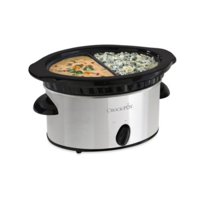 Buy Crock-Pot® 4-Cup Double Dipper™ Slow Cooker from Bed Bath & Beyond