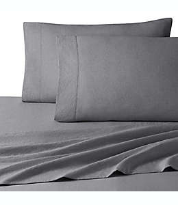 Fundas para almohada estándar/queen de poliéster UGG® Devon color gris carbón, Set de 2