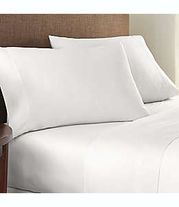 Set de sábanas queen de algodón NestWell™ color blanco