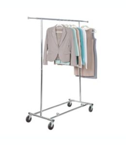 Perchero doble de acero Simply Essential™ plegable