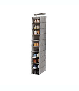 Organizador Squared Away™ multiusos colgante con 10 compartimentos color gris
