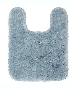 Tapete de poliéster para baño NestWell™ en herradura color azul