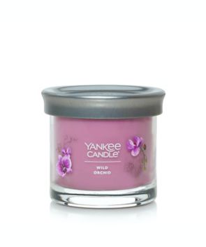 Vela chica en vaso de vidrio Yankee Candle™ Signature Collection aroma Wild Orchid