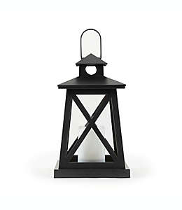 Linterna LED Sterling & Noble de 32.38 cm color negro satinado