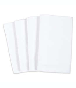 Toallas de cocina de algodón Simply Essential Flour Sack color blanco