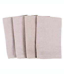 Toallas de cocina de algodón Simply Essential Flour Sack color gris