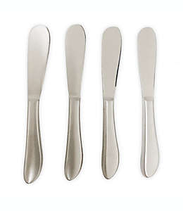Set de cuchillos de acero inoxidable para untar Simply Essential™, 4 piezas