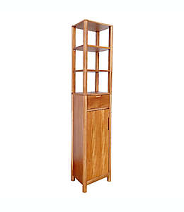 Mueble alto de madera de acacia para baño Haven™