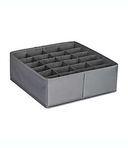 Organizador para cajones Simply Essential™ con 24 compartimentos color gris