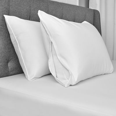 Fundas de almohada de satén de algodón antiarrugas Basics JAMW Sencillez