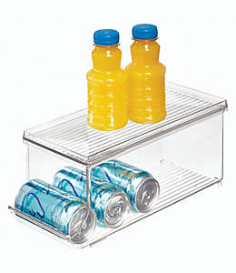 Organizador para refrigerador de plástico Squared Away™ para latas de refresco