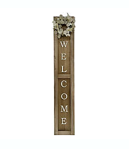 Cuadro decorativo de madera Bee & Willow™ "Welcome”