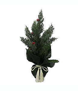 Árbol de Navidad de polietileno Bee & Willow™ de 40.64 cm color verde