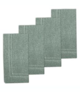 Servilletas de algodón Our Table™ Locklin color verde