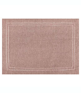 Mantel individual de algodón Our Table™ Locklin color rojo óxido