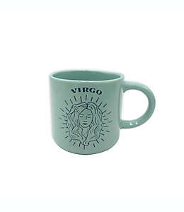 Taza de cerámica Wild Sage™ con signo zodiacal “Virgo”