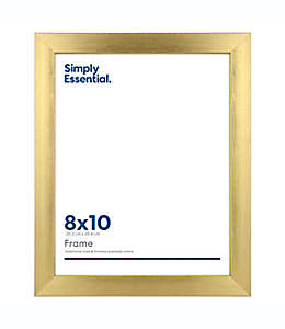 Portarretratos de madera Simply Essential™ Gallery de 20.32 x 25.4 cm color oro