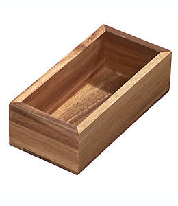 Organizador de cajón de madera de acacia Squared Away™ de 7.62 x 15.24 cm