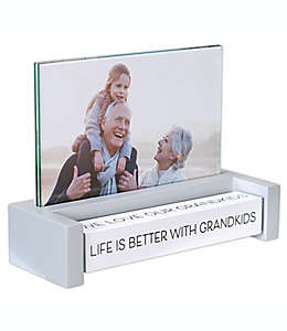Portarretratos “Life Is Better With Grandkids” Malden® color negro, 10.16 x 15.24 cm