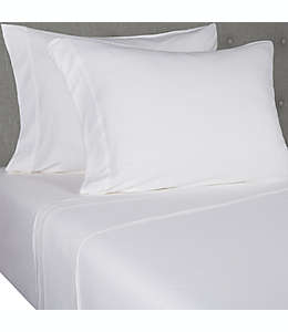 Set de sábanas individuales de jersey Simply Essential™ color blanco