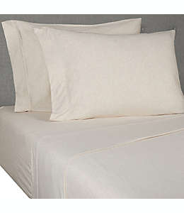 Set de sábanas individuales de algodón Simply Essential™ color avena