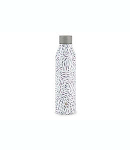 Botella de acero inoxidable Manna™ Cosmo de 591 mL color blanco