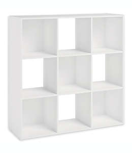Organizador de aglomerado Simply Essential™ con 9 compartimentos color blanco