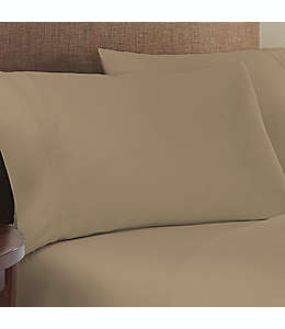 Fundas para almohadas estándar/queen Studio 3B™ de algodón y poliéster de 825 hilos color café, Set de 2