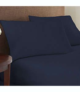 Set de sábanas king de algodón y poliéster Studio 3B™ de 825 hilos color azul marino