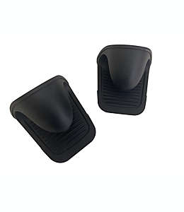 Mini guantes de cocina de silicona Our Table™ color negro