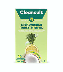 Pastillas limpiadoras para lavavajillas Cleancult® aroma Lemongrass, 32 pzas.