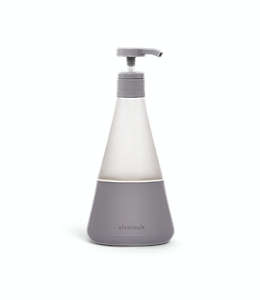 Dispensador de jabón líquido Cleancult® de vidrio color gris, 443.6 mL