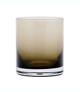 Vaso old fashioned doble de cristal Studio 3B™ Aldis color gris humo