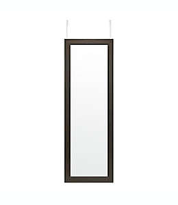 Espejo decorativo para puerta Simply Essential™ rectangular de 48.26 cm x 1.42 m color café nogal