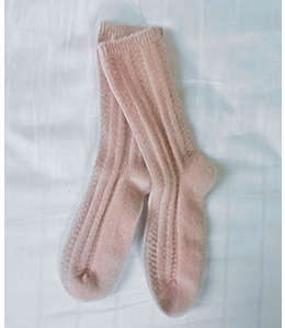 Calcetines de cachemira Nestwell™ color rosa