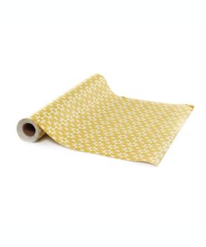 Forro no adhesivo para cajón y repisa Con-Tact™ diseño Starburst dorado, 45.72 cm x 2.43 m