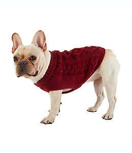 Suéter tejido grande para perro UGG™ Classic color rojo otoñal