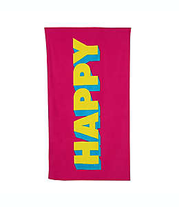 Toalla de playa de algodón H for Happy™ Happy