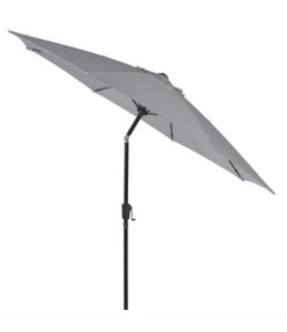 Sombrilla para patio Everhome™ de 2.74 m color gris